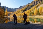 Photographes au lac de l'Orceyrette (RX-02626)